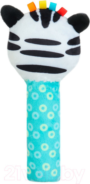 Изображение товара Погремушка Крошка Я Зебра - пищалка / 10423576