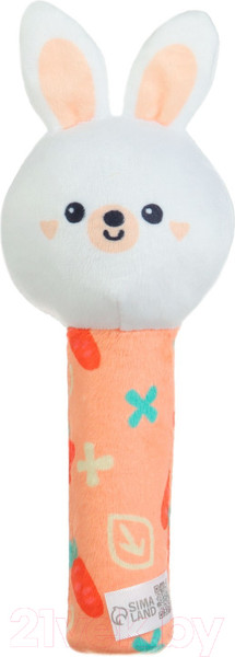 Изображение товара Погремушка Крошка Я Зайка - пищалка / 10423574