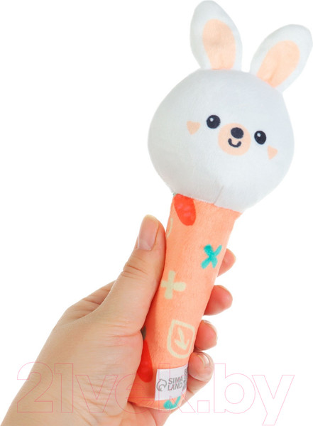 Изображение товара Погремушка Крошка Я Зайка - пищалка / 10423574