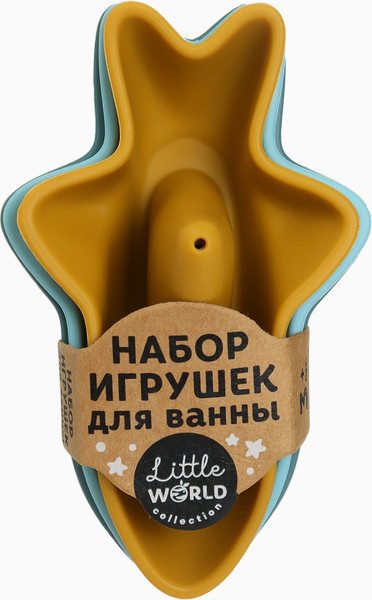 Изображение товара Набор игрушек для ванной Mum&Baby Акула-лодочка / 9912653