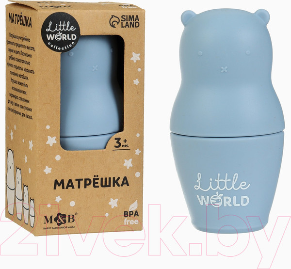 Изображение товара Развивающий игровой набор Mum&Baby Мишка-матрешка / 9912629