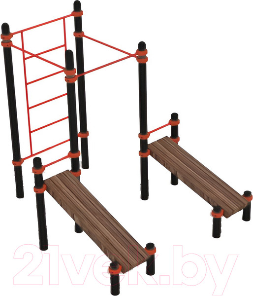 Изображение товара Спортивный комплекс уличный Dinamika ZSO-001928