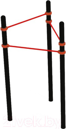 Изображение товара Турник уличный Dinamika ZSO-001983