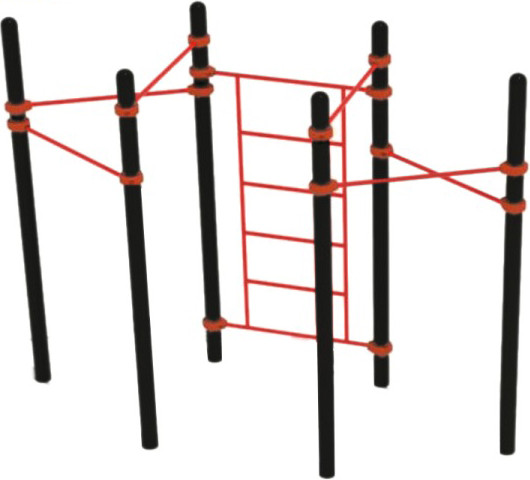 Изображение товара Спортивный комплекс уличный Dinamika ZSO-001987