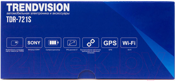 Изображение товара Автомобильный видеорегистратор TrendVision TDR-721S EVO PRO