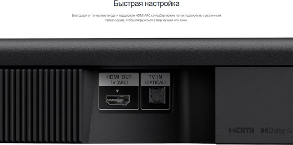 Изображение товара Звуковая панель (саундбар) Sony HTS400 (черный)