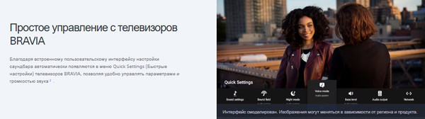 Изображение товара Звуковая панель (саундбар) Sony HTS400 (черный)
