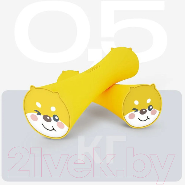 Изображение товара Набор гантелей Proiron Силиконовые / Г2005СИ (2шт)