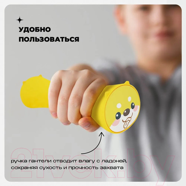 Изображение товара Набор гантелей Proiron Силиконовые / Г2010СИ (2шт)