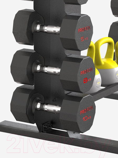 Изображение товара Стойка для спортивного инвентаря Proiron Компакт. Для гантелей / СГ0202
