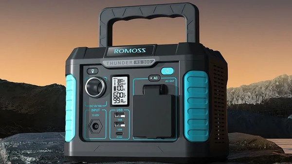 Изображение товара Портативная зарядная станция Romoss RS300 62400мАч (черный)