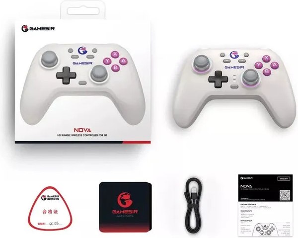 Изображение товара Геймпад Gamesir T4 Nova (белый)
