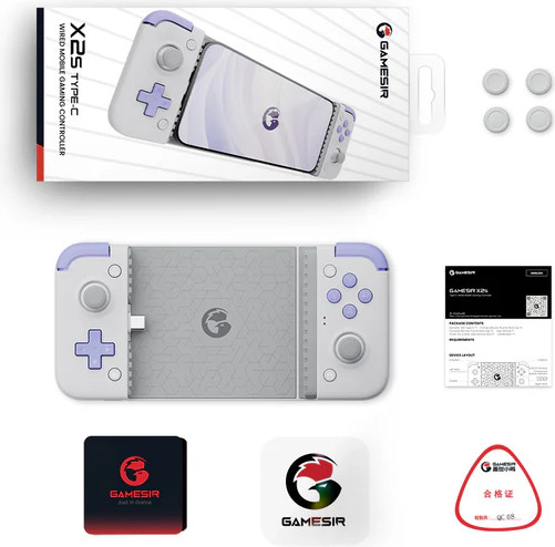 Изображение товара Игровой контроллер для смартфона Gamesir X2s Type-C (серый)