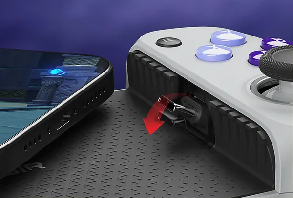 Изображение товара Игровой контроллер для смартфона Gamesir G8 Type-C (серый)