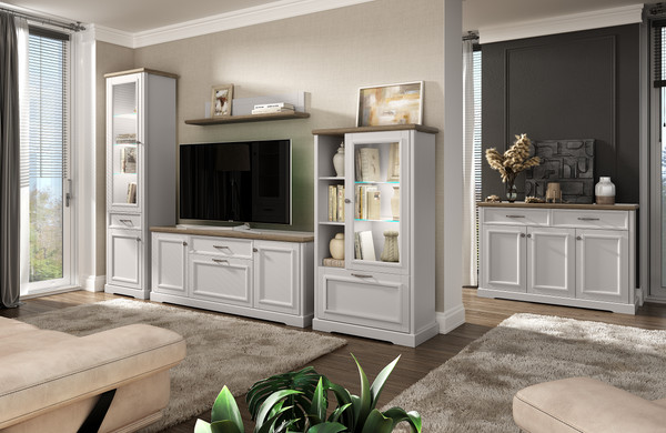 Изображение товара Тумба Anrex Toscana RTV 3D1S (персидский жемчуг/каньон)