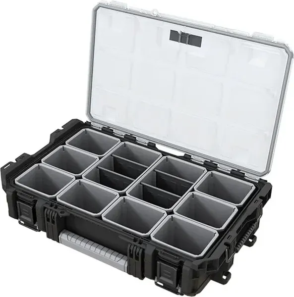 Изображение товара Органайзер для инструментов Keter Gear Clear Organizer 22 / 257190 (черный)