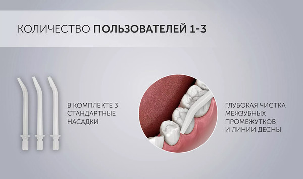 Изображение товара Ирригатор Polaris PWF 1002 T