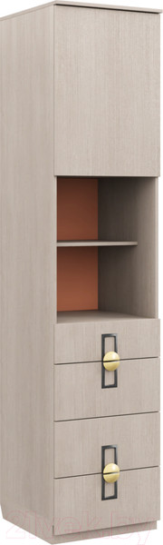 Изображение товара Шкаф-пенал Аквилон Муза №5.2 (тира/кадена вуд)