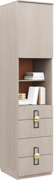 Изображение товара Шкаф-пенал Аквилон Муза №5.2 (тира/кадена вуд)