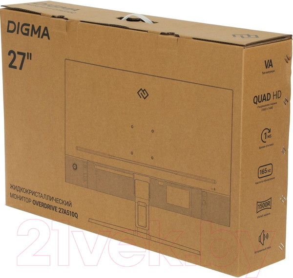 Изображение товара Монитор Digma Overdrive 27A510Q / DM27VG02