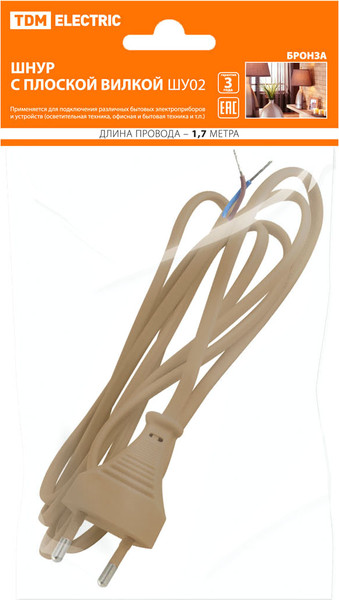 Изображение товара Шнур сетевой TDM SQ1305-0013