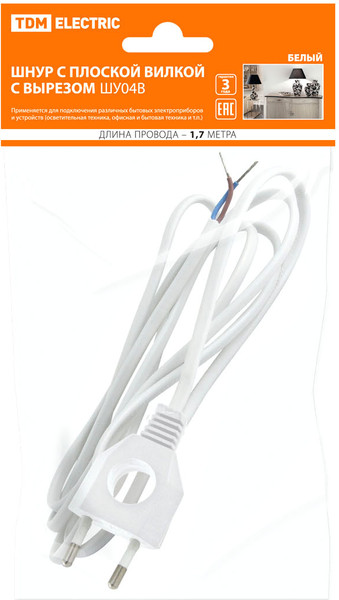 Изображение товара Шнур сетевой TDM SQ1305-0031