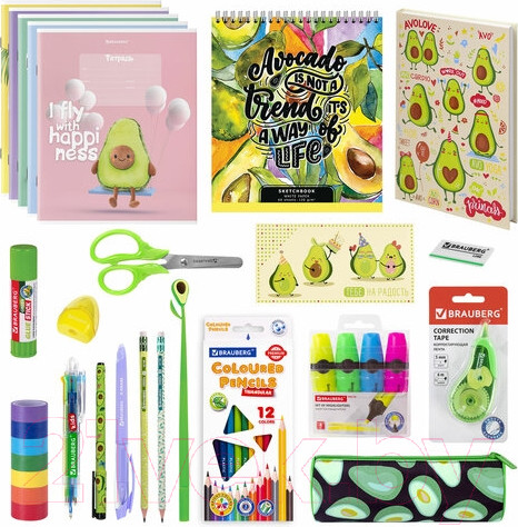 Изображение товара Набор канцелярский Brauberg Подарочный / 880951 (43 предмета)