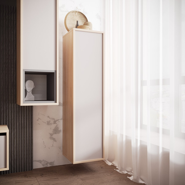 Изображение товара Шкаф навесной Аквилон Рэя №8 (туя светлый/кашемир)