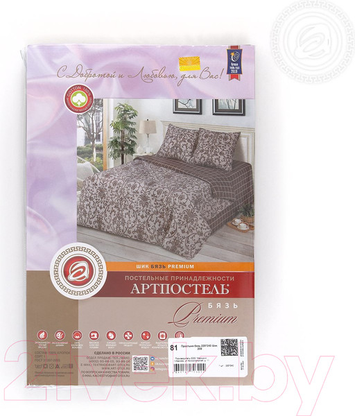 Изображение товара Простыня АртПостель Шик 209 (220x240)