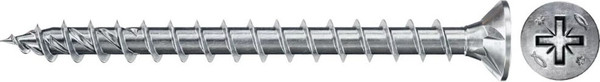 Изображение товара Шуруп FISCHER FPF II CZF 5x60 / 670405 (200шт, белый цинк)