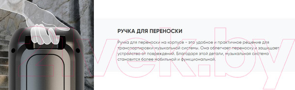 Изображение товара Портативная колонка SoundMax SM-MS4102 (черный)