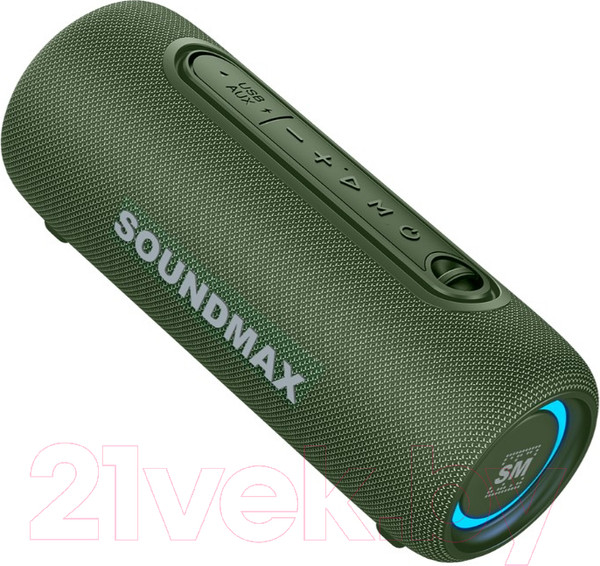 Изображение товара Портативная колонка SoundMax SM-PS5026B (зеленый)