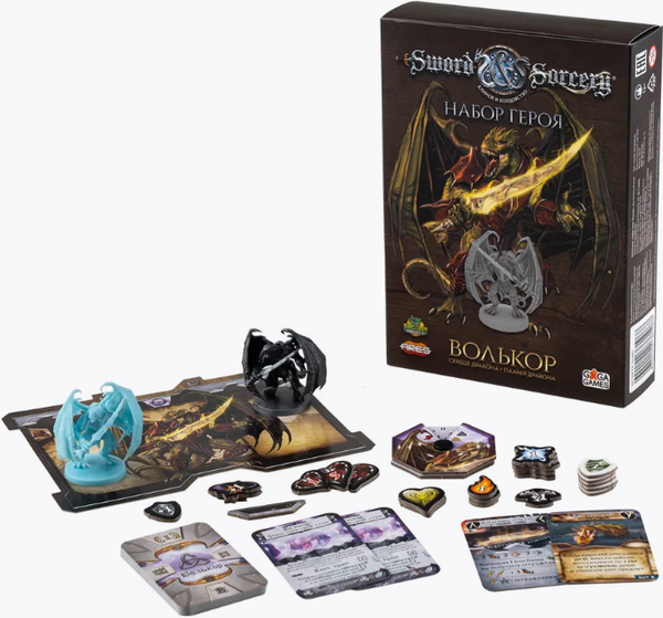 Изображение товара Дополнение к настольной игре GaGa Клинок и колдовство. Набор героя: Волькор / GG407