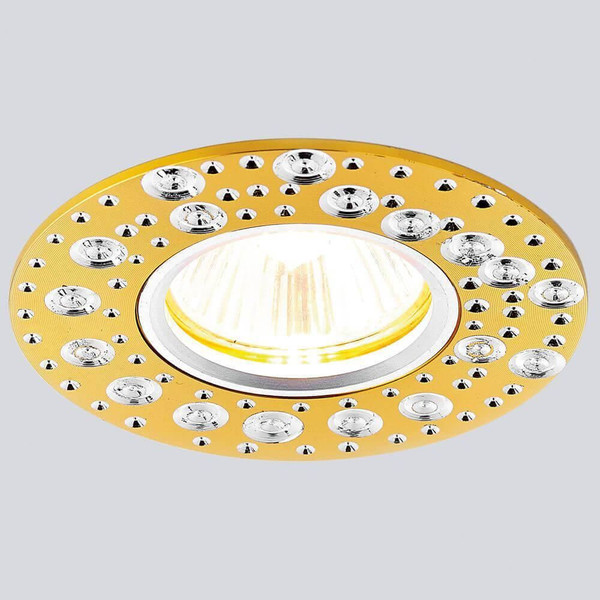 Изображение товара Точечный светильник Ambrella A801 AL/G (алюминий/золото)