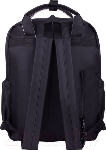 Изображение товара Школьный рюкзак Heikki Combo + сумка-шоппер/косметичка/пенал / 272565 (белый/черный)