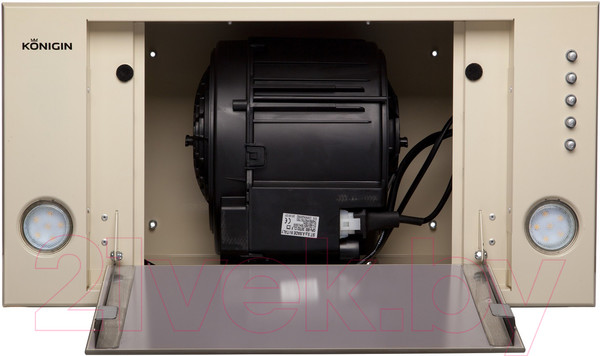 Изображение товара Вытяжка скрытая Konigin Checkbox 60 (слоновая кость)