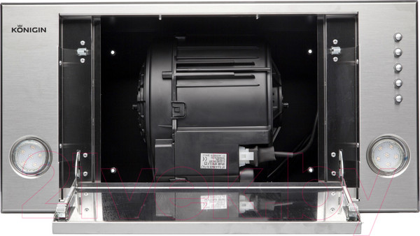 Изображение товара Вытяжка скрытая Konigin Checkbox 60 (нержавеющая сталь)