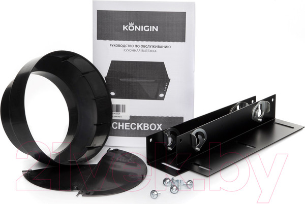 Изображение товара Вытяжка скрытая Konigin Checkbox 60 (нержавеющая сталь)