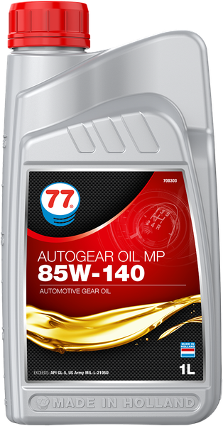 Изображение товара Трансмиссионное масло 77 Lubricants Autogear Oil MP 85W-140 / 707861 (1л)