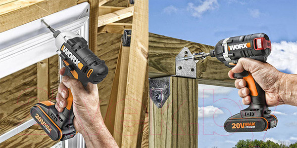 Изображение товара Аккумуляторный шуруповерт Worx WX291