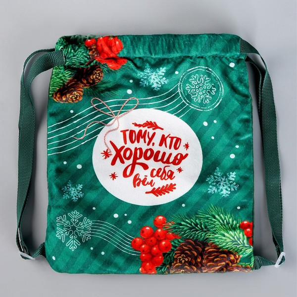 Изображение товара Мешок для обуви Milo Toys Тому, кто хорошо себя вел / 9720695