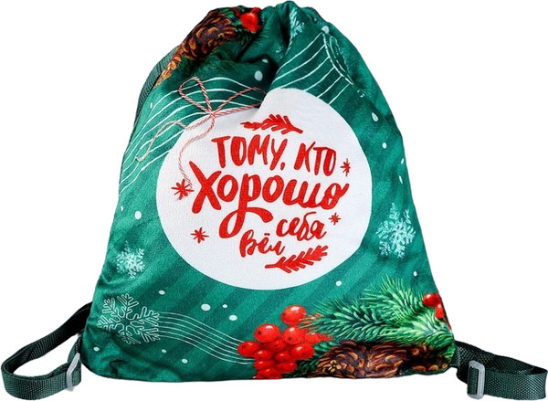 Изображение товара Мешок для обуви Milo Toys Тому, кто хорошо себя вел / 9720695