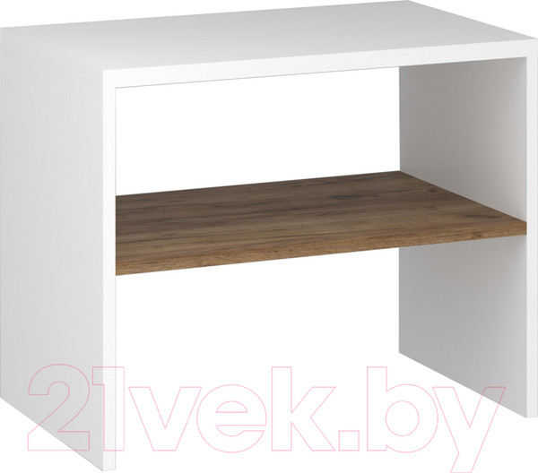 Изображение товара Полка для обуви Премиум ПР-7 Модуль 9 (белый/дуб крафт табачный)