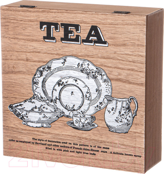 Изображение товара Емкость для хранения Lefard Шкатулка для чайных пакетиков / 129-519