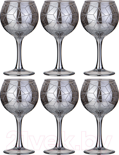 Изображение товара Набор бокалов Lefard Графика Графит / 194-953 (6шт)