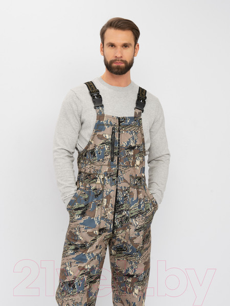 Изображение товара Костюм для охоты и рыбалки Huntsman Никс Люкс -5°C Alova Windblock Лабиринт (р-р 56-58/170-176)