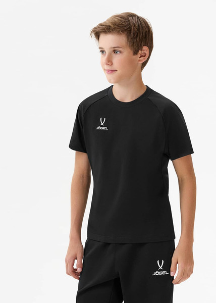 Изображение товара Футболка спортивная детская Jogel Essential CVC Tee (YL, черный)
