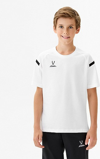 Изображение товара Футболка игровая футбольная Jogel Camp 2 CVC Training Tee (YXL, белый)