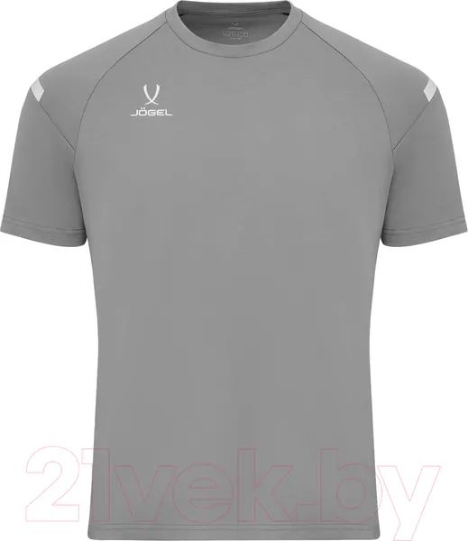 Изображение товара Футболка игровая футбольная Jogel Camp 2 CVC Training Tee (XS, серый)