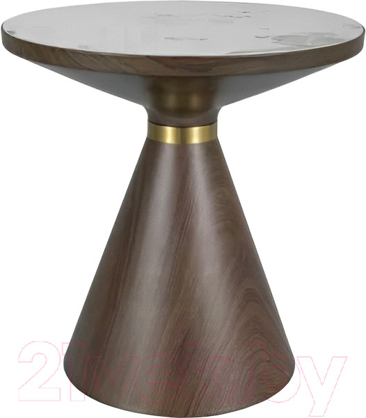 Изображение товара Журнальный столик Signal Napa B (белый/коричневый)